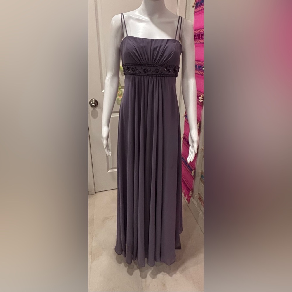 David's Bridal Lavender Maxi Dress